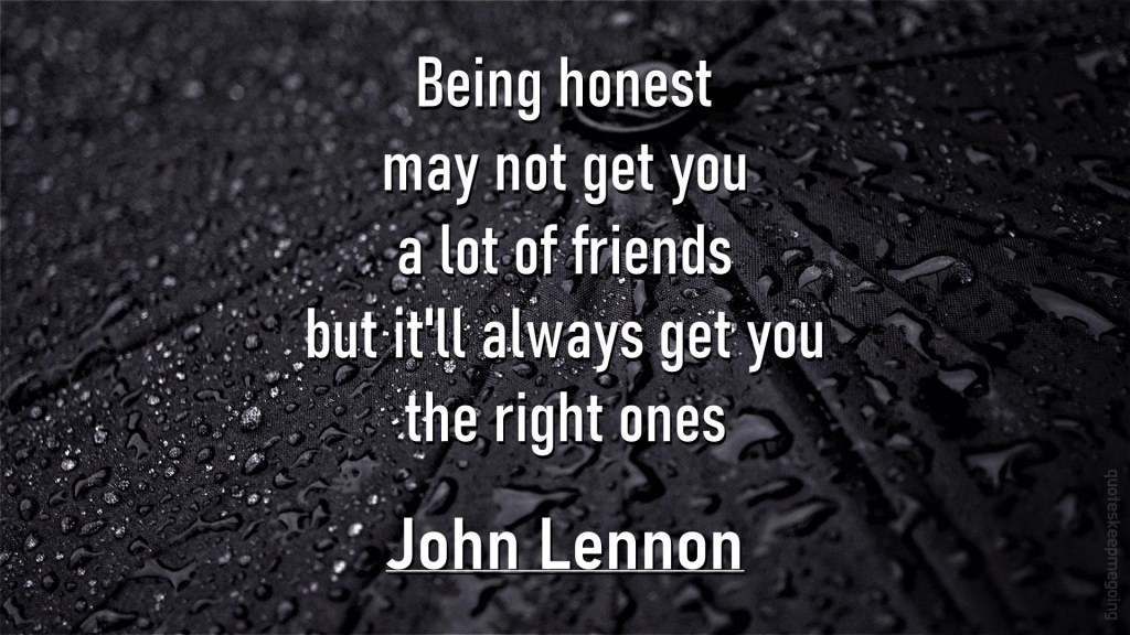 Citation de John Lennon / John Lennon’s Quote