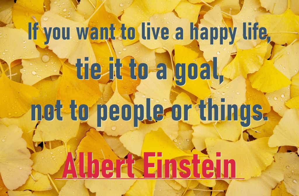 Citation d’Albert Einstein / Albert Einstein’s Quote