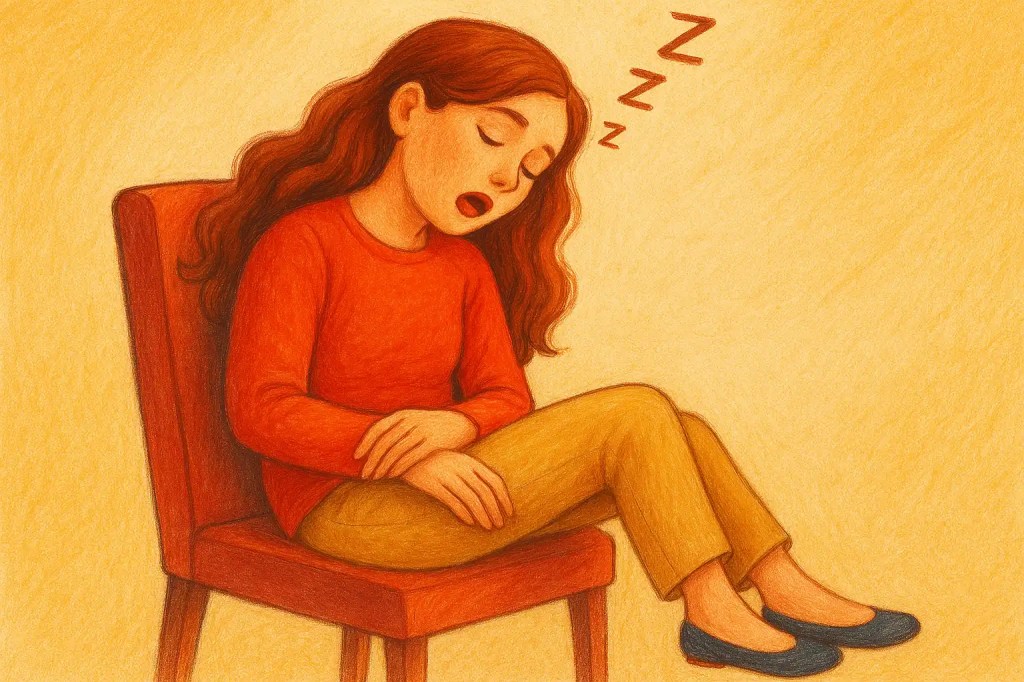 Le moment où le sommeil se déverse sur vous / The moment when sleep pours down on you — Anti-histamine&nbsp;💊