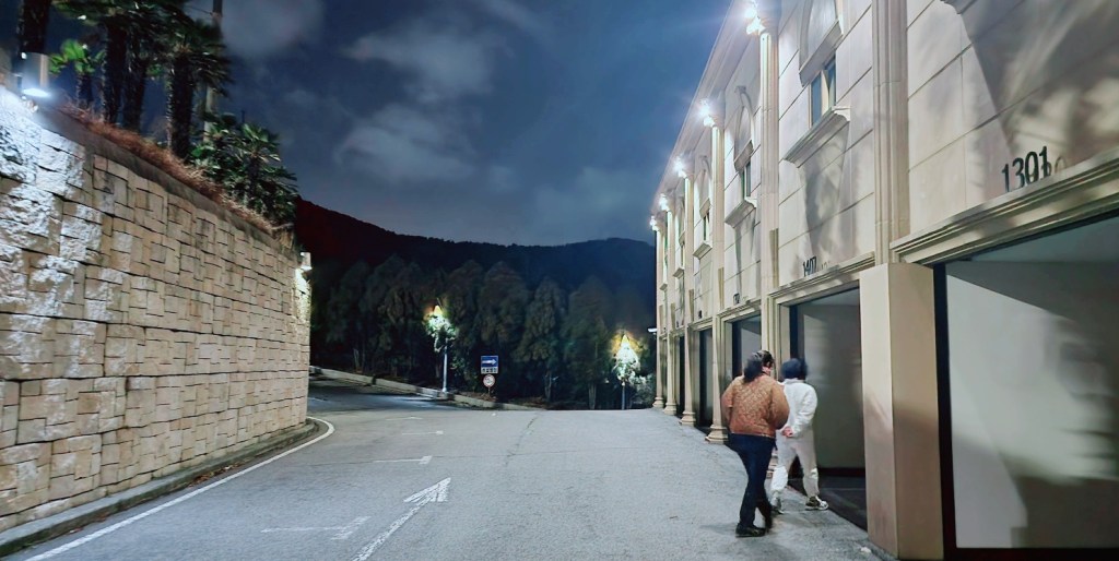 Private parking leading directly to each hotel room entrance