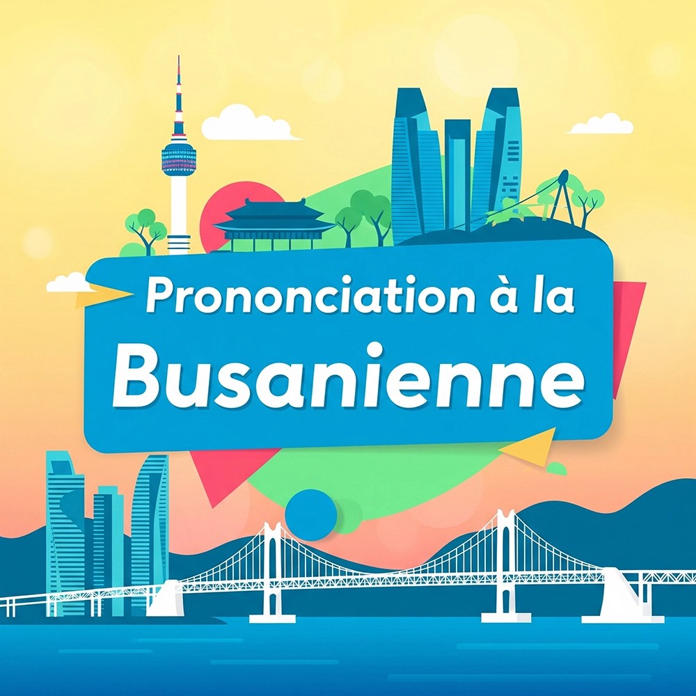 Typographie du système de prononciation à la Busanienne pour les francophones