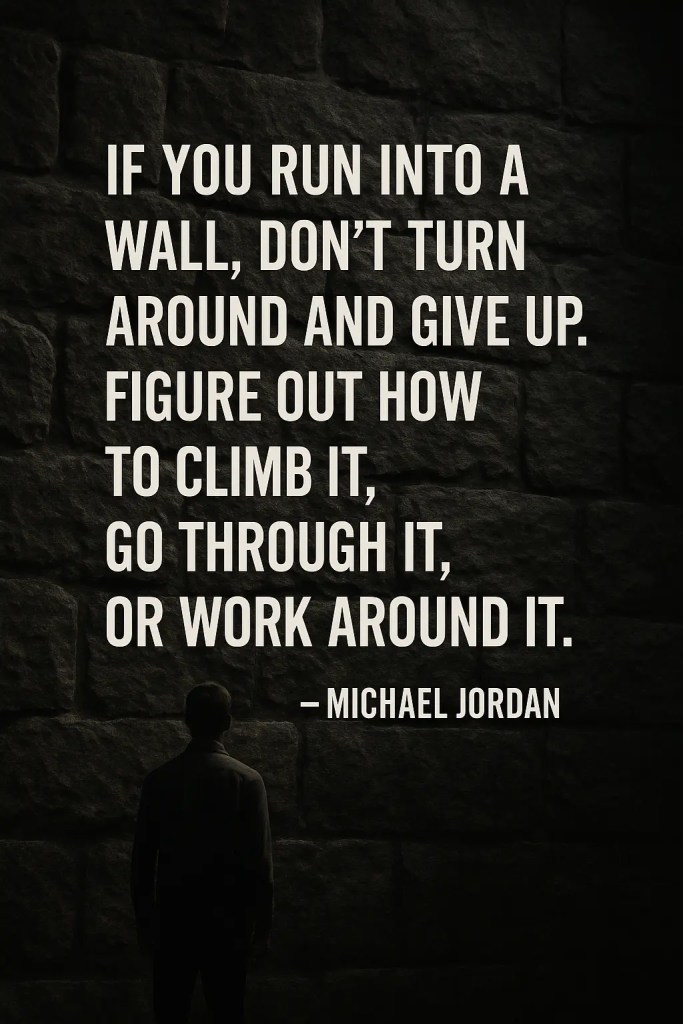 Citation de Michael Jordan / Michael Jordan’s Quote – Persévérance /&nbsp;Perseverance