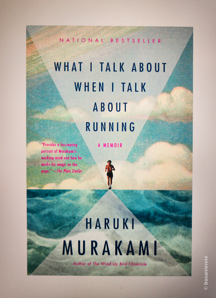Haruki Murakami What I Talk About When I Talk About Running book on Kindle device